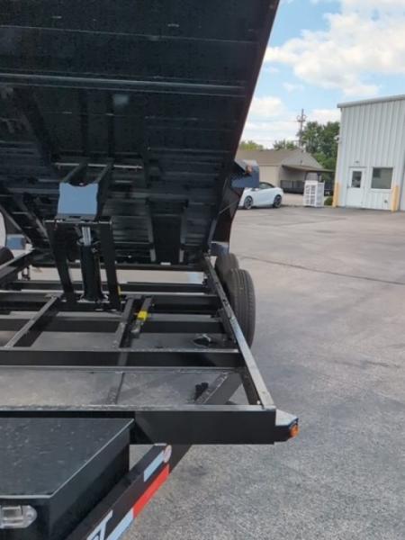 New 2027 Top Hat Trailers Channel Frame Economy Dump 14K 14 x 83 DE14 Dump Trailer