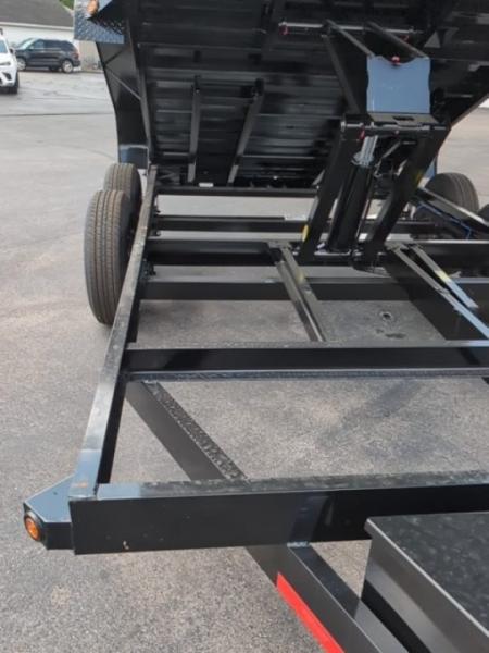 New 2027 Top Hat Trailers Channel Frame Economy Dump 14K 14 x 83 DE14 Dump Trailer