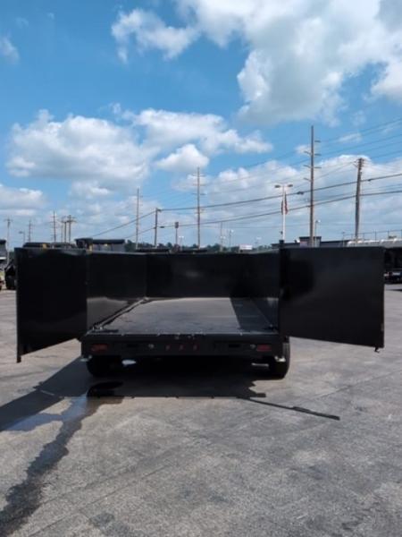 New 2027 Top Hat Trailers Channel Frame Economy Dump 14K 14 x 83 DE14 Dump Trailer