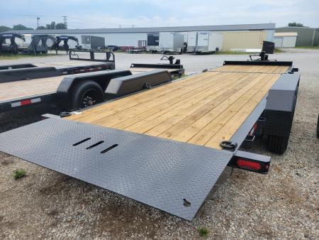 New 2026 Sure-Trac 7x18+6 Pro Series Tilt 17.6K Tilt Trailer