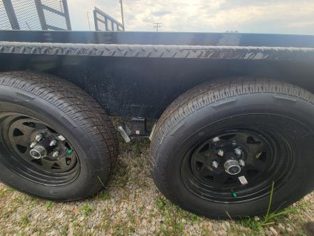 New 2026 Sure-Trac 7x14 Tube Top 7K Utility Trailer