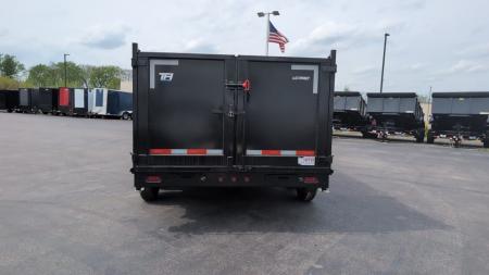 New 2026 Top Hat Trailers Low Profile Dump 140 14K 16 x 7 DX14 Dump Trailer