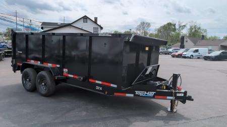 New 2026 Top Hat Trailers Low Profile Dump 140 14K 16 x 7 DX14 Dump Trailer