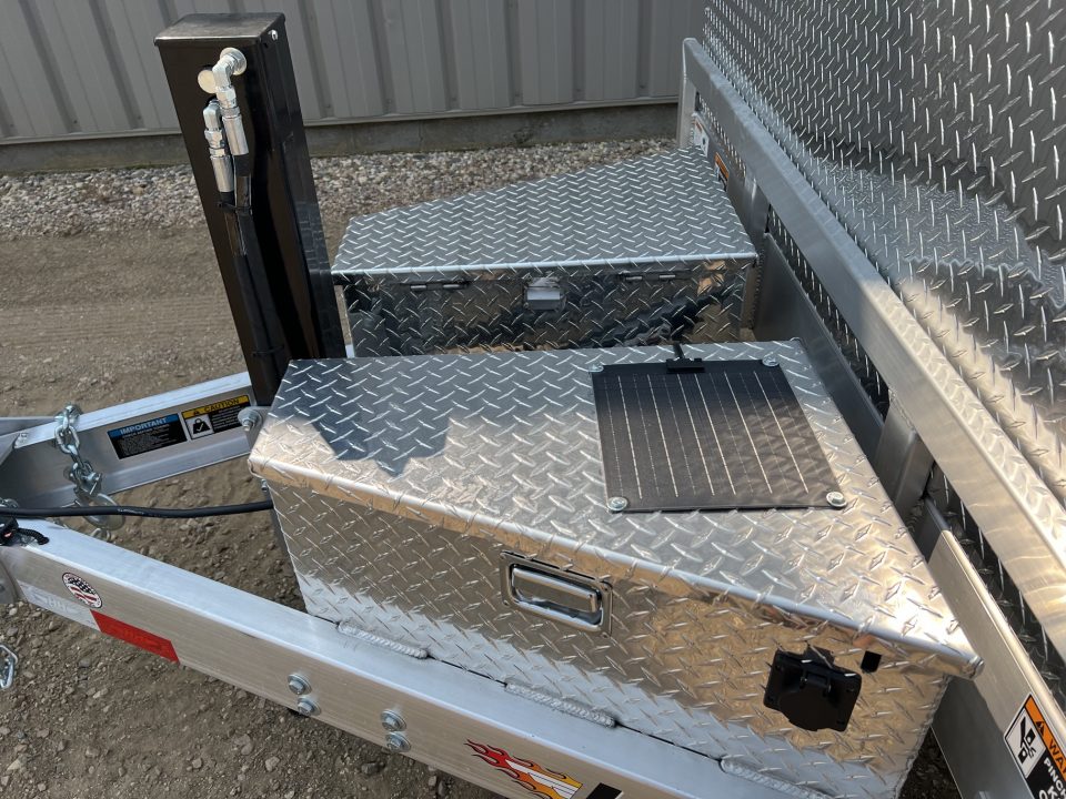 New 2026 H&H Trailers 24' Aluminum Speed Loader Tilt Trailer