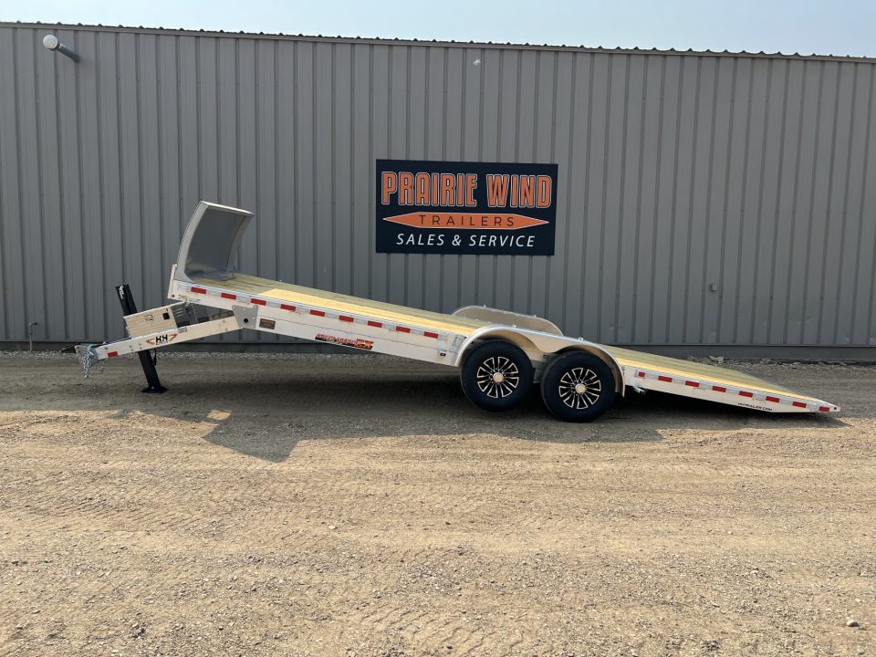 New 2026 H&H Trailers 24' Aluminum Speed Loader Tilt Trailer