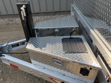New 2026 H&H Trailers 24' Aluminum Speed Loader Tilt Trailer