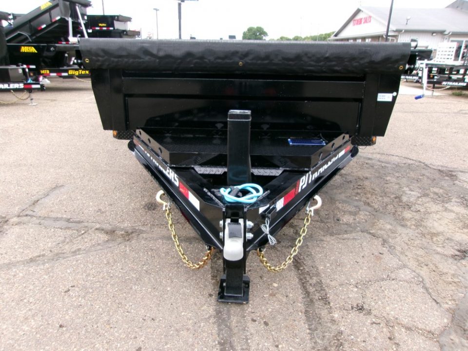 New 2027 PJ Trailers DLJ1692BDSK-BYSC-JA05 Dump Trailer