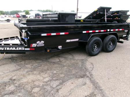 New 2027 PJ Trailers DLJ1692BDSK-BYSC-JA05 Dump Trailer