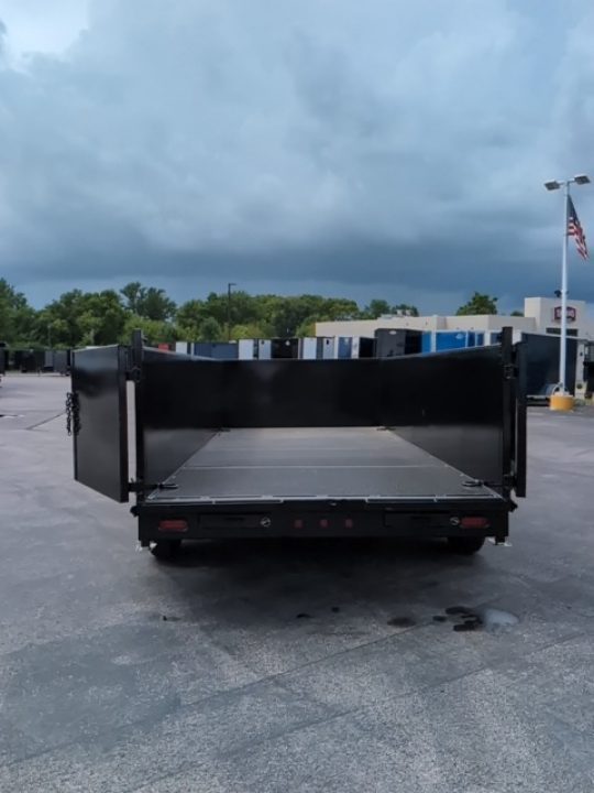 New 2026 Top Hat Trailers Low Profile 140 14K 16 x 83 DX14 3' Sides Dump