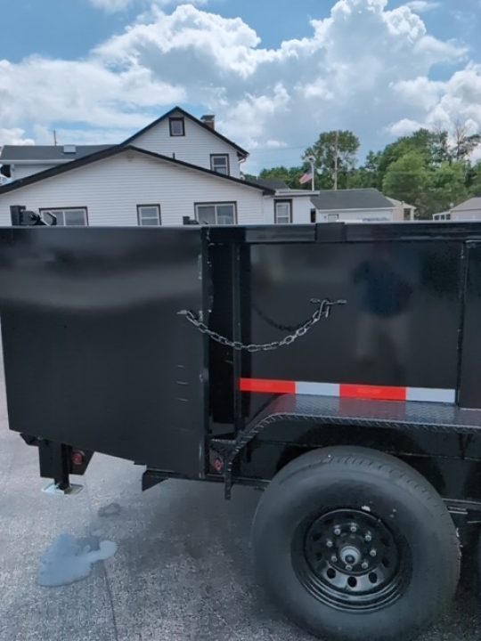 New 2026 Top Hat Trailers Low Profile 140 14K 16 x 83 DX14 3' Sides Dump
