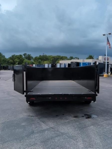 New 2026 Top Hat Trailers Low Profile 140 14K 16 x 83 DX14 3' Sides Dump