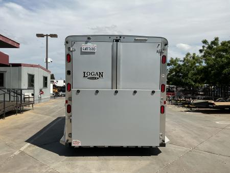 Used 2023 Logan Coach RIOT2BP 2 Horse Bumperpull Horse Trailer