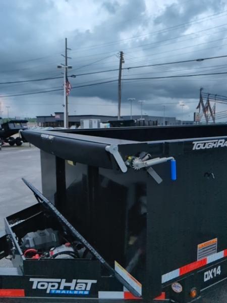 New 2027 Top Hat Trailers Low Profile 140 14K 16 x 83 DX14 3' Sides Dump