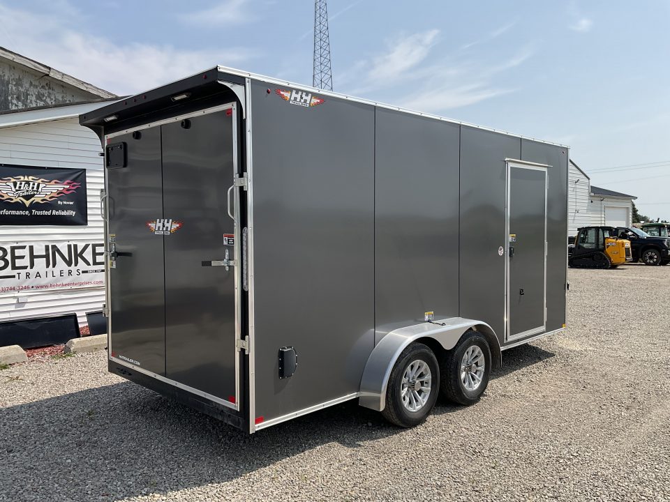 New 2027 H&H Trailers H8416TFTV-070 Cargo / Enclosed Trailer