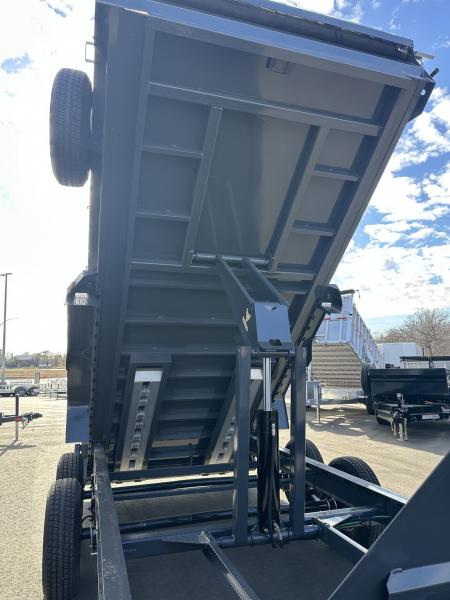 New DWB 83X14 14K DUMP TRAILER - GRAY