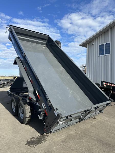 New DWB 83X14 14K DUMP TRAILER - GRAY