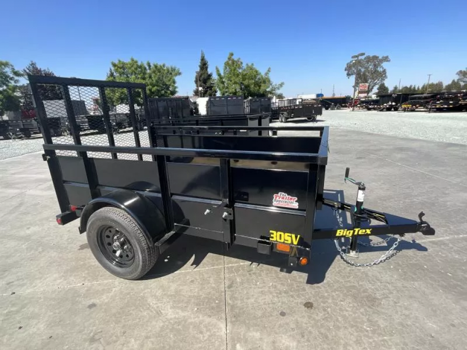 New 2027 Big Tex Trailers 30SV-08 5FT X 8FT 2995 GVW Utility Trailer