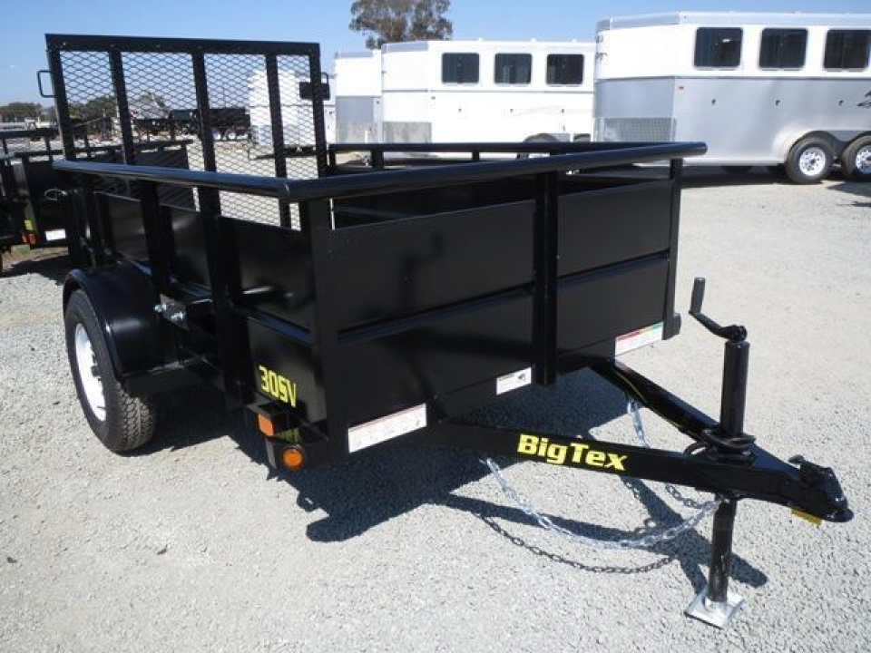 New 2027 Big Tex Trailers 30SV-08 5FT X 8FT 2995 GVW Utility Trailer