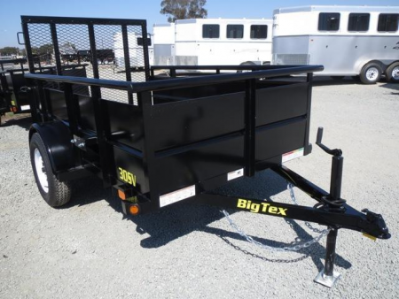 New 2027 Big Tex Trailers 30SV-08 5FT X 8FT 2995 GVW Utility Trailer