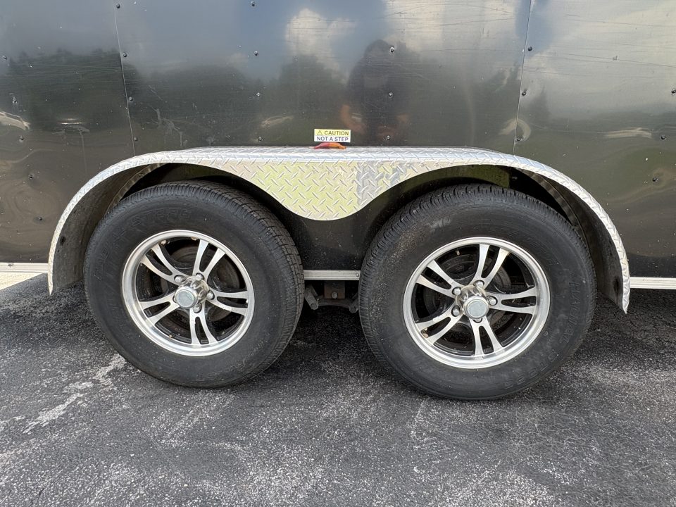 Used 2022 Freedom Trailers 7X16 TA 7' 2" INTERIOR HEIGHT - TONS OF O Cargo / Enclosed Trailer