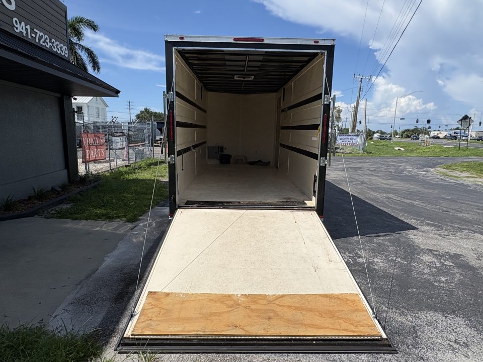 Used 2022 Freedom Trailers 7X16 TA 7' 2" INTERIOR HEIGHT - TONS OF O Cargo / Enclosed Trailer