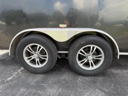 Used 2022 Freedom Trailers 7X16 TA 7' 2" INTERIOR HEIGHT - TONS OF O Cargo / Enclosed Trailer