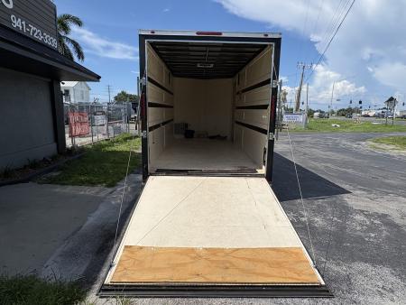 Used 2022 Freedom Trailers 7X16 TA 7' 2" INTERIOR HEIGHT - TONS OF O Cargo / Enclosed Trailer