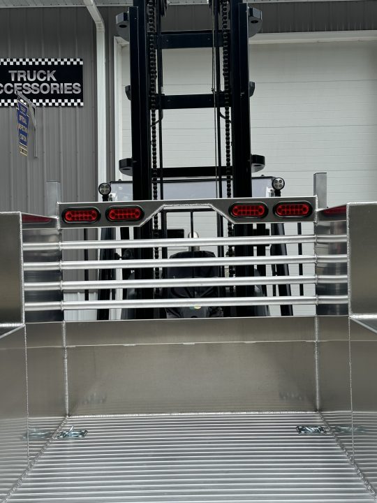 New Martin Truck Bodies Aluminum Gooseneck Service Body DRW 84" CA Cab and Chassis 57" Tall Front Box SMOOTH APPEARANCE Gooseneck Bodies