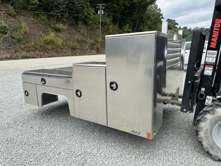 New Martin Truck Bodies Aluminum Gooseneck Service Body DRW 84" CA Cab and Chassis 57" Tall Front Box SMOOTH APPEARANCE Gooseneck Bodies