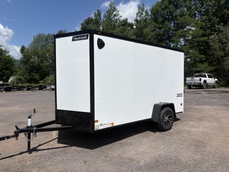 New 2027 HAULMARK Passport Deluxe 6x12 Single Axle 6'6  Interior Height Cargo / Enclosed Trailer with Ramp Door