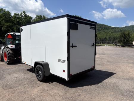 New 2027 HAULMARK Passport Deluxe 6x12 Single Axle 6'6" Interior Height Cargo / Enclosed Trailer with Ramp Door
