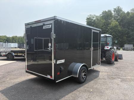 New 2025 Haulmark Passport 6x12 6'6" Interior Height Cargo / Enclosed Trailer with Ramp Door