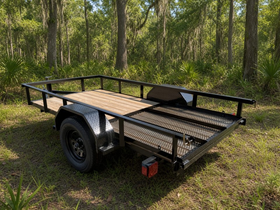 New 2026 5x10 Utility Trailer – Steel Frame Utility Trailer N631257