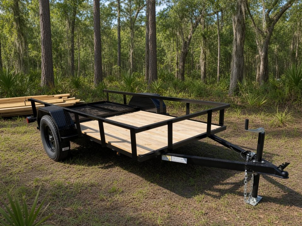 New 2026 5x10 Utility Trailer – Steel Frame Utility Trailer N631257