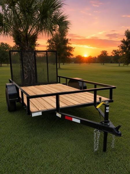 New 2026 6 x 10 Lightweight Utility Trailer with 2990GVWR & Dry Weight of 900 N631260