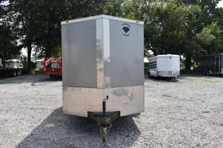 Used 2017 Diamond Cargo 6X12 TANDEM Cargo / Enclosed Trailer