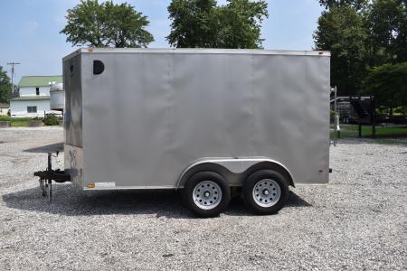Used 2017 Diamond Cargo 6X12 TANDEM Cargo / Enclosed Trailer