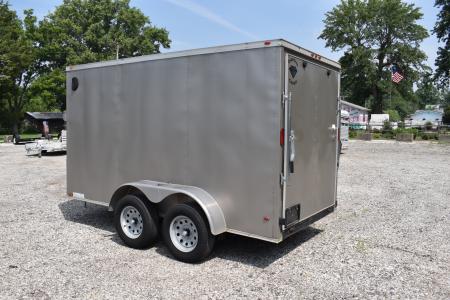 Used 2017 Diamond Cargo 6X12 TANDEM Cargo / Enclosed Trailer