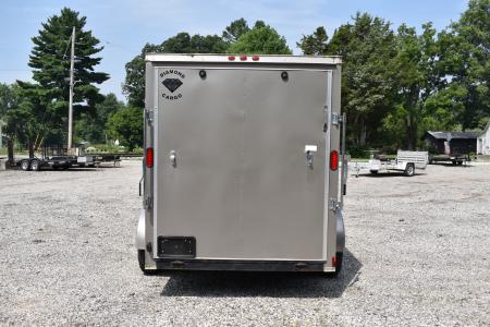 Used 2017 Diamond Cargo 6X12 TANDEM Cargo / Enclosed Trailer