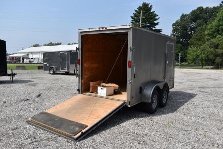 Used 2017 Diamond Cargo 6X12 TANDEM Cargo / Enclosed Trailer