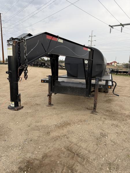 Used 2012 ABU 20FT GOOSENECK Flatbed Trailer
