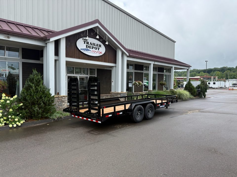 New Sure-Trac 7′ X 20′ OPEN LANDSCAPE/EQUIPMENT TRAILER 14K