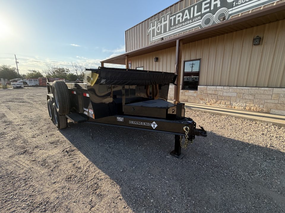 New 2026 Diamond T 8314DMP140 Dump Trailer