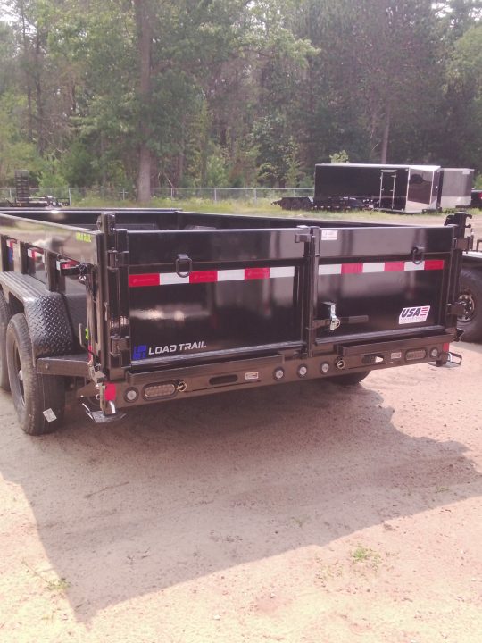 New 2027 Load Trail 83X14 DUMP LOW PRO 2FT SIDE WALL 7 GUAGE DECK Dump Trailer