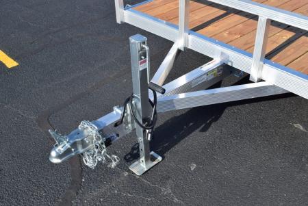 New SPORT HAVEN 7x14 OPEN UTILITY w/ BI-FOLD RAMP GATE