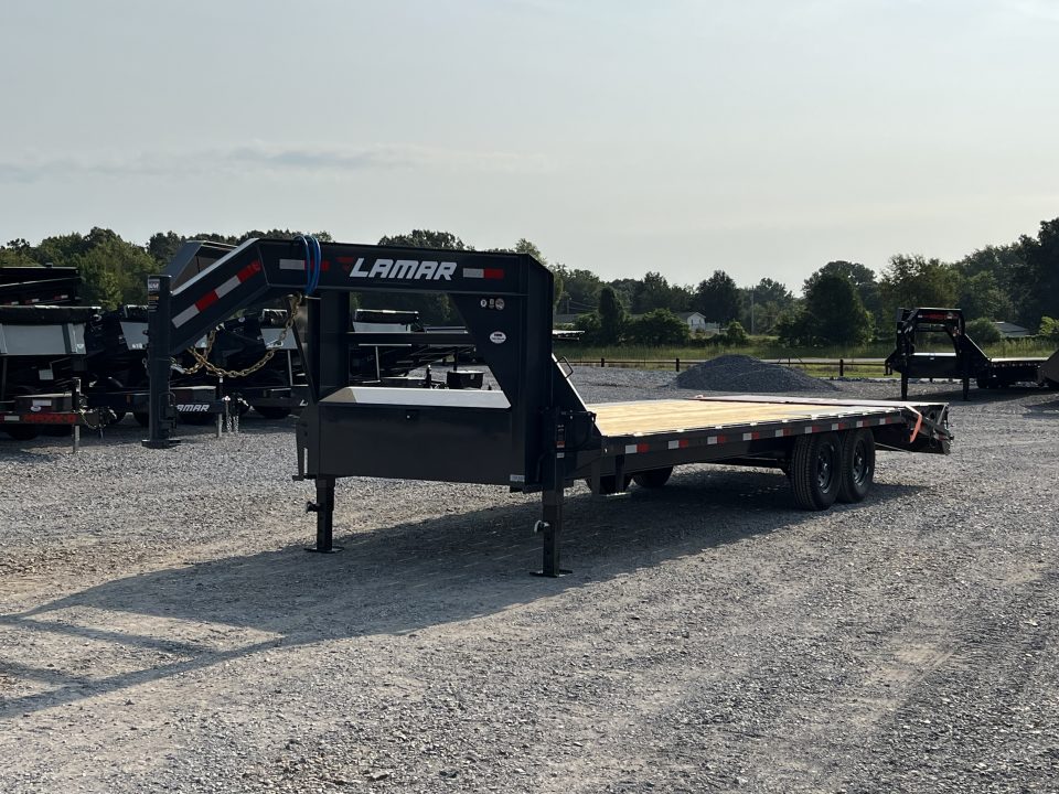 New 2027 Lamar 102" x 24' 14k Flatbed Trailer