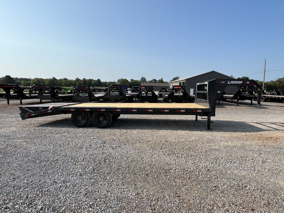 New 2027 Lamar 102" x 24' 14k Flatbed Trailer