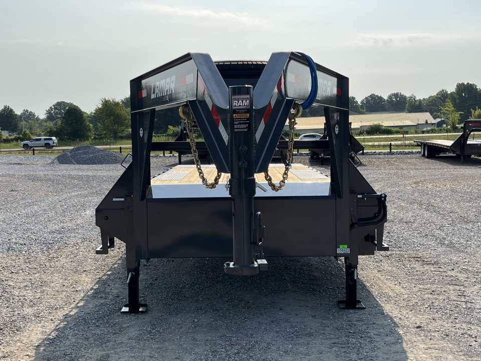 New 2027 Lamar Gooseneck Deckover Tilt | 102" x 24' 14K GVWR