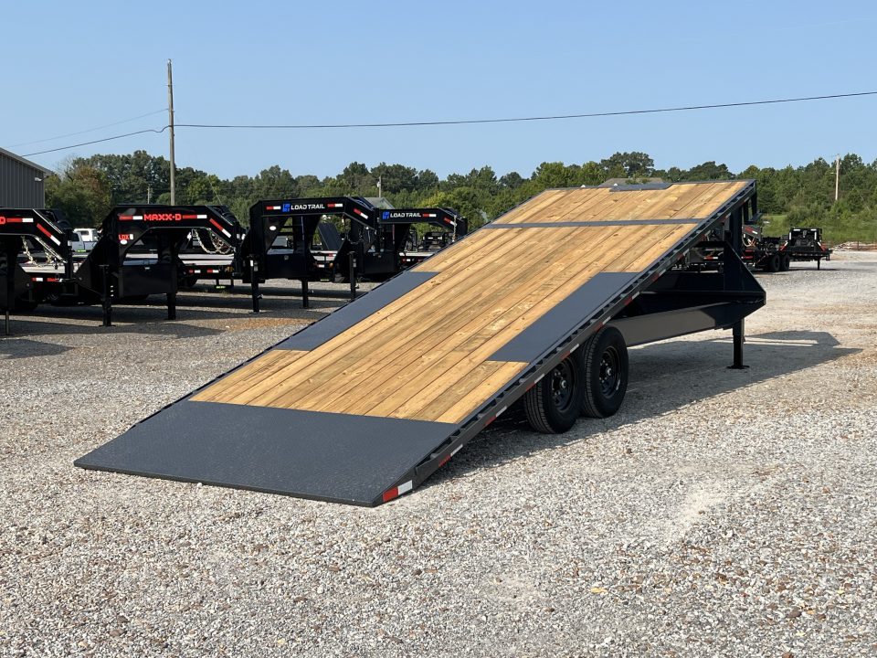 New 2027 Lamar Gooseneck Deckover Tilt | 102" x 24' 14K GVWR