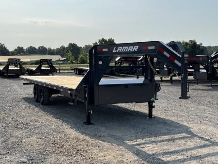 New 2027 Lamar Gooseneck Deckover Tilt | 102  x 24' 14K GVWR